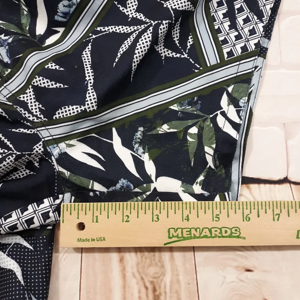 Ted Baker Swim Trunks Mens Size 7 Beach Surf Elastic Waist Lined Lobster‎ Navy